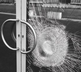 Broken Glass Building Door Broken Glass Building Door