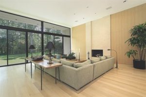 Home Tint Overlooking Family Room