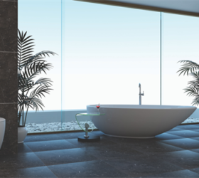 Bathroom With Window Tint Bathroom With Window Tint