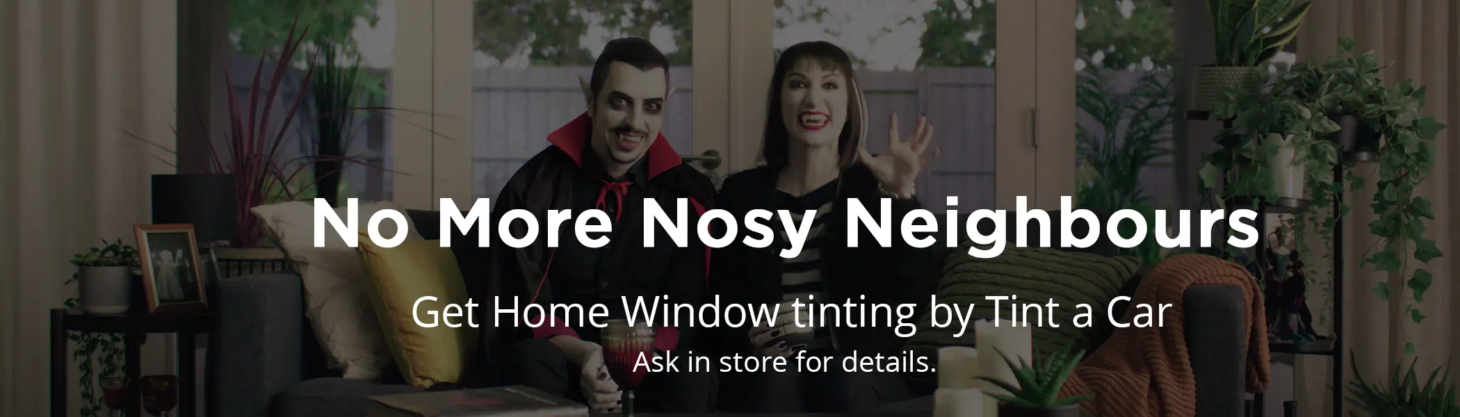 Home solar window tint