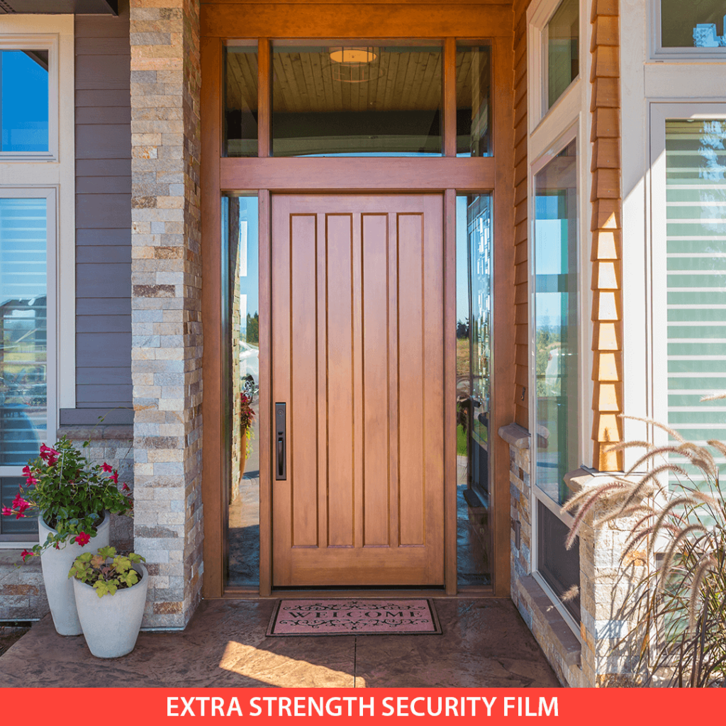 Security home window tint